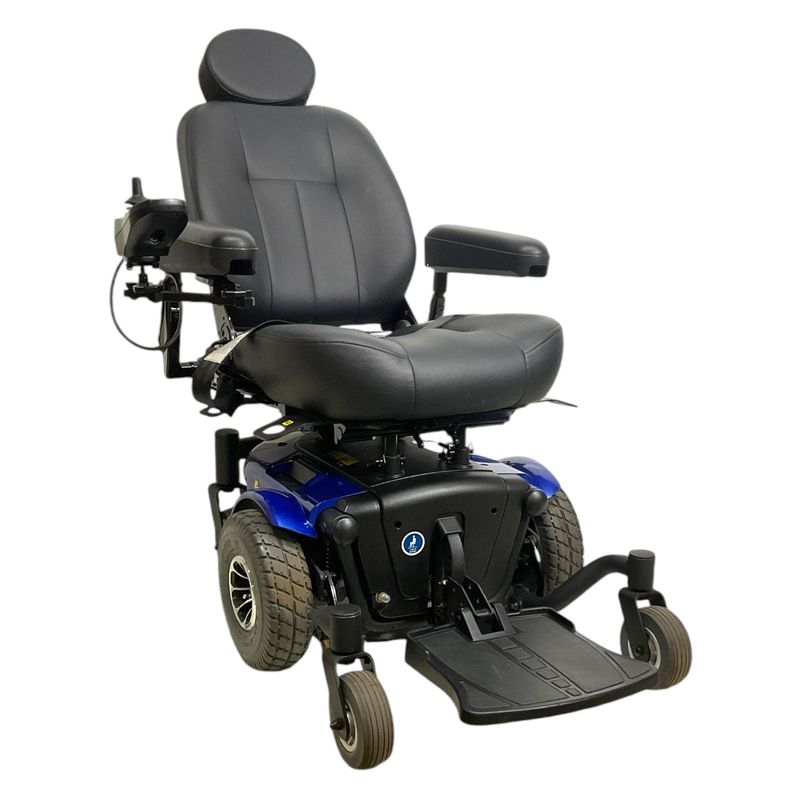 Pride Mobility Quantum J6 Power Chair | 18 x 20 inch Seat | Folding &amp; Reclining Backrest  motability co uk scooters