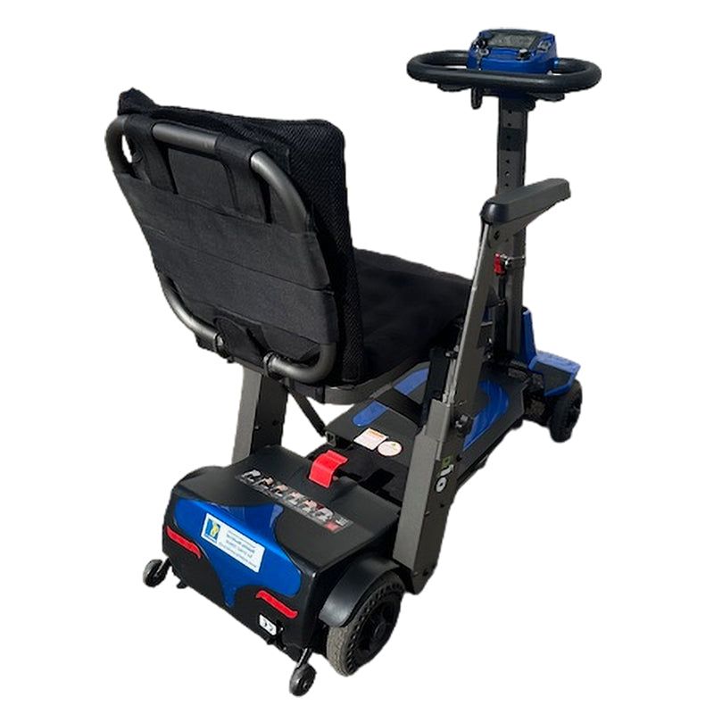 Approved Used Mojo Ultralite Auto Folding Mobility Scooter - BLUE  mobility scooters for sale USA