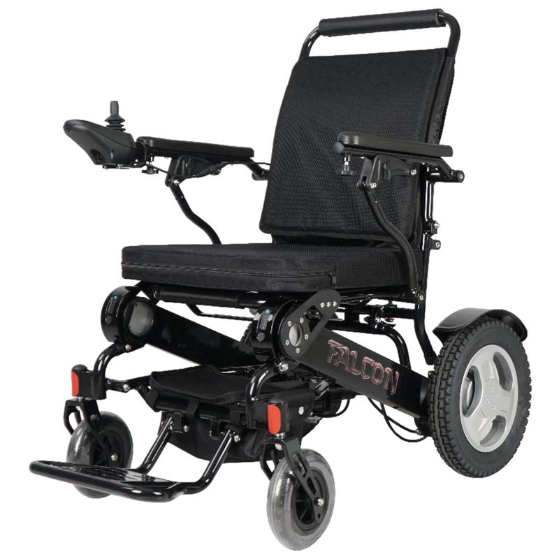 Falcon HD Portable Power Chair with Reclining Backrest | 19 x 17 inch Seat | 400 LBS Weight Capacity  cost of mobility scooters USA
