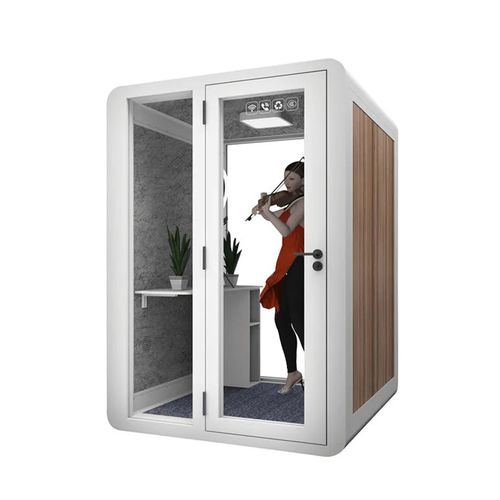 Factory wholesale quality portable recording booth sound proof office phone booth mobile work space office pod study cabin booth