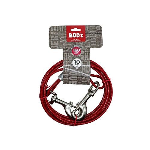 Bud'z Câble D'attache 10 pieds (jusqu'à 160 Lbs)