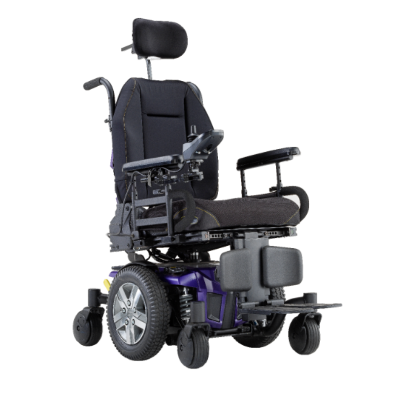Mobility Scooters Hoppers Crossing  Quantum Rehab Power Wheelchair Q4 Mid-Wheel 6 Drive With TB Flex Seating 4 Mph