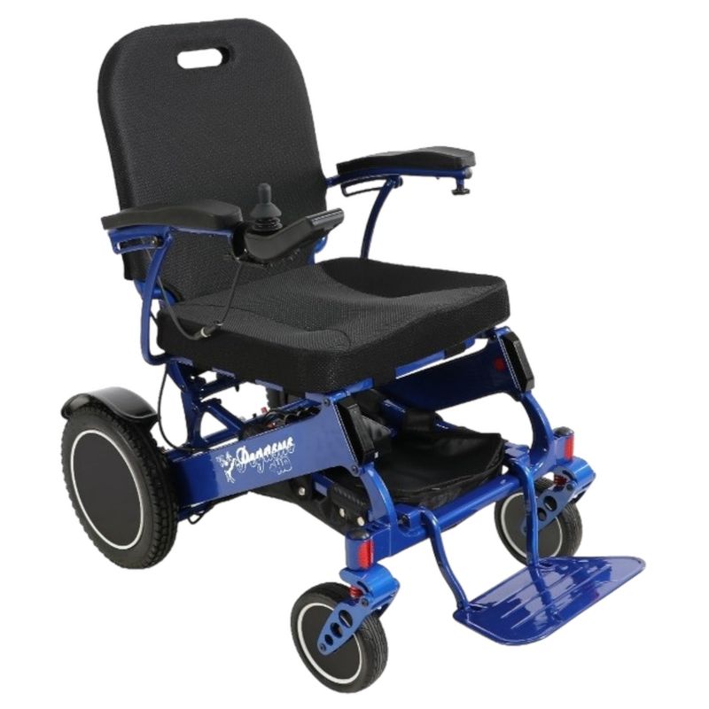 New Pegasus Plus HD Bariatric Foldable Power Chair | 19 x 19 inch Seat | 440 LB Capacity | Lightweight Carbon Fiber Frame  lightest mobility scooter uk