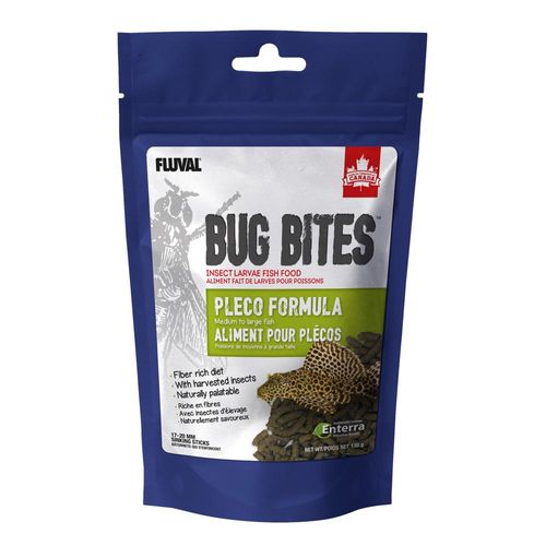 Bug Bites bâtonnets pour poisson de fond et plécos, moyens/grands