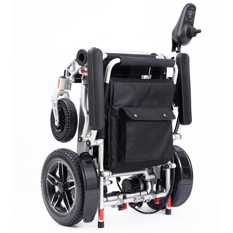 Eezychair Eezy PRO-R Foldable Power Wheelchair  green power mobility scooters uk
