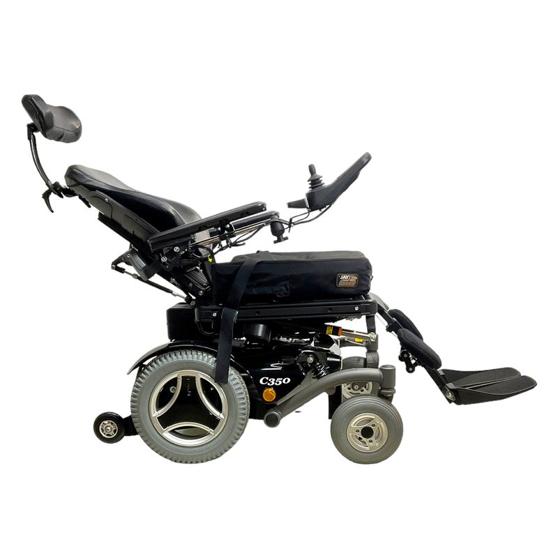 Permobil C350 Power Chair | 19 x 18 inch Seat | Tilt, Recline, Power Extending Legs folding mobility scooter for heavy  person USA