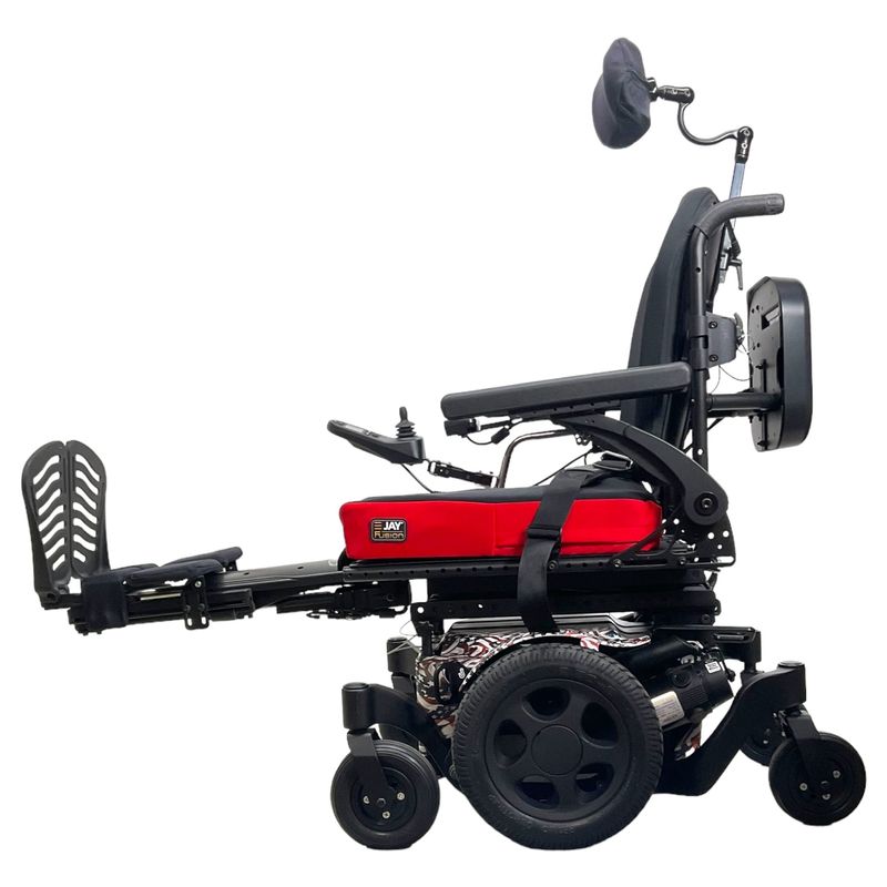 Sunrise Medical Quickie Pulse 6 Power Chair | 18 x 19 inch Seat | Tilt &amp; Power Extending Legs | Only 3 Miles!  lightest mobility scooter uk