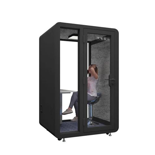 Oem odm custom  1.4x1.2x2.3m 2-3 people use quality office meeting phone booth acoustic pod portable office booth