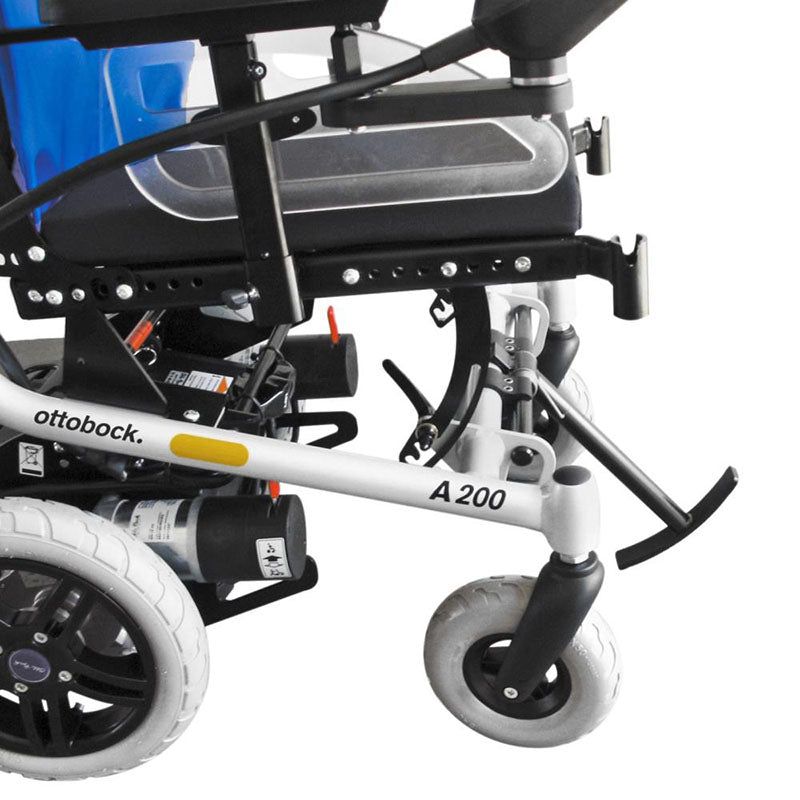 Ottobock Power Wheelchair A200 With P&amp;G VR2 Control  collapsible mobility scooters uk