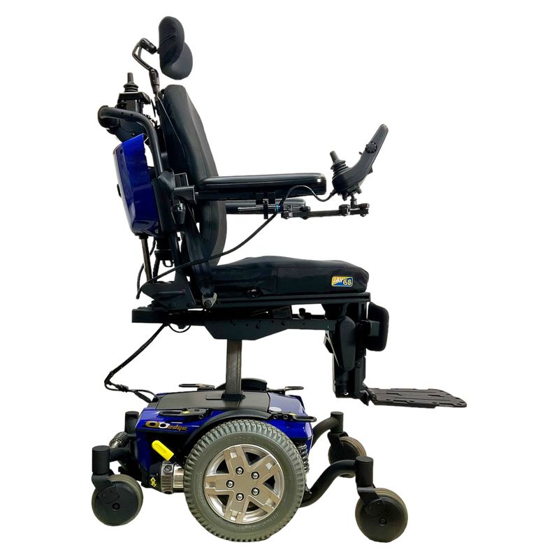 Pride Mobility Quantum Q6 Edge Power Chair with Attendant Control | 17 x 18 inch Seat | Seat Elevate  travel mobility scooter USA