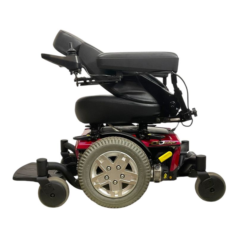 Pride Mobility Quantum Q6 Edge Power Chair | 18 x 18 inch Seat | Manual Seat Recline, Transit Kit  motability co uk scooters