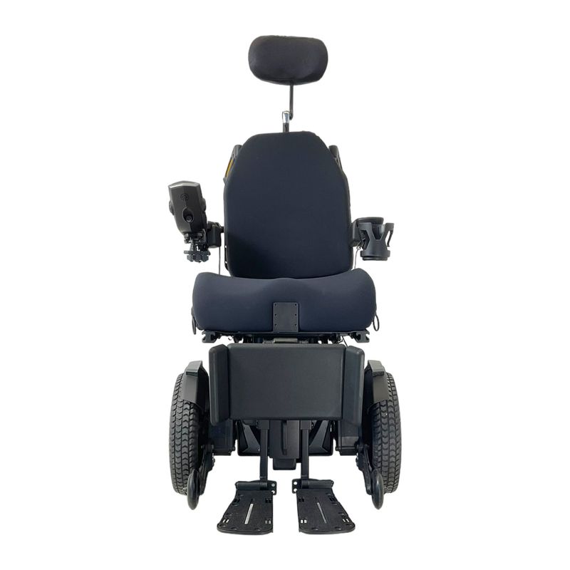 Pride Mobility Quantum 4Front Power Chair | 18 x 20 inch Seat | Seat Elevate mobility scooter hoist prices uk