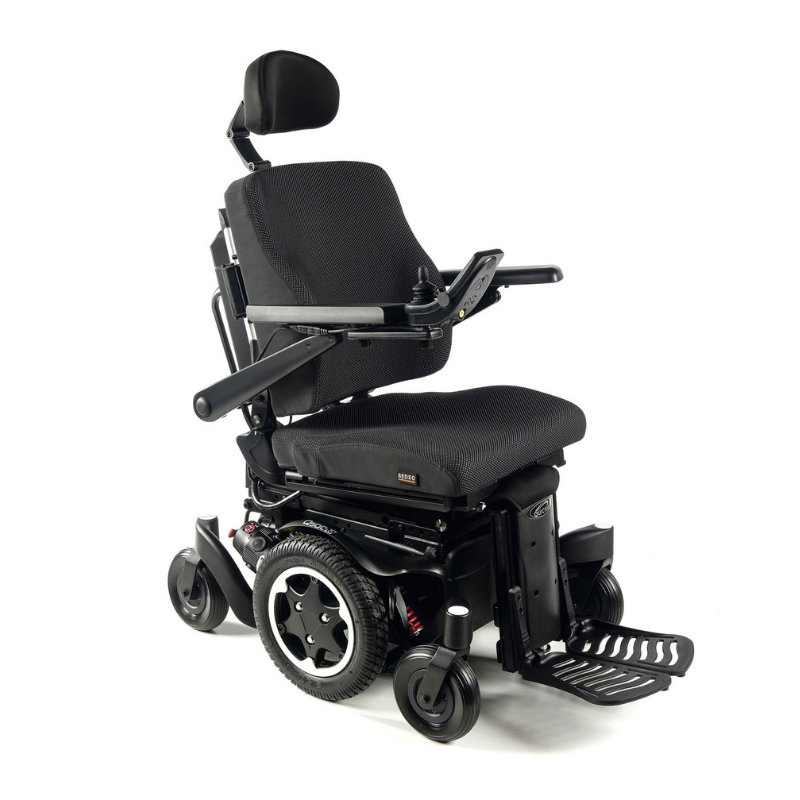 Sunrise Medical Mid-Wheel Drive Power Wheelchair QUICKIE Q500 M Sedeo Pro  second hand mobility scooters uk