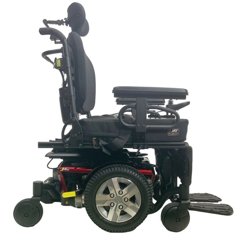2022 Pride Mobility Quantum J4 HD Power Chair | 23 x 21 inch Seat | Tilt, Power Legs automatic folding mobility scooter USA