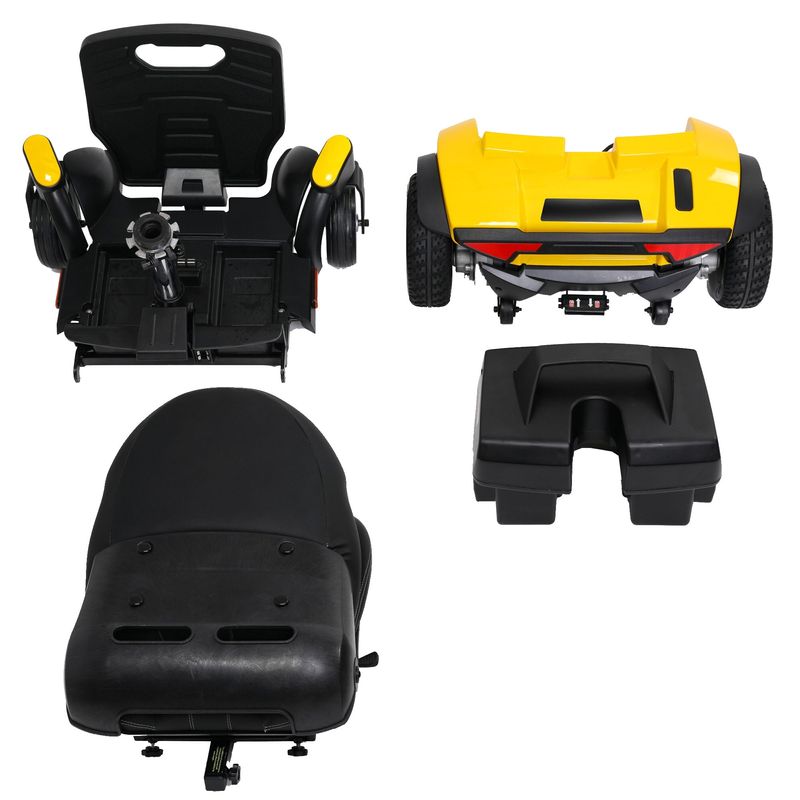 Foldable Mobility Scooters Australia Excel Quest Compact Reclining Portable Power Chair