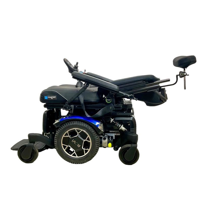 Like-New 2021 Rovi X3 Power Wheelchair | 19 x 17 inch Seat | Seat Elevate, Toggle Switch  travel mobility scooter USA