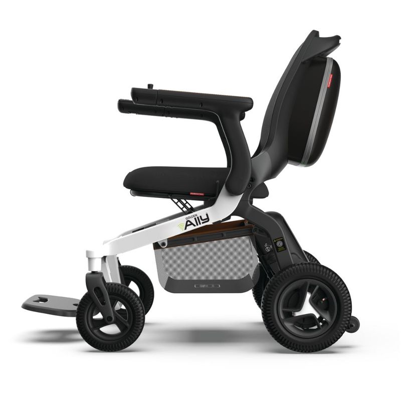 New Golden Technologies Ally GP303 Portable Power Wheelchair | 17 x 16 inch Seat | Lightweight Folding Frame  lightest mobility scooter uk