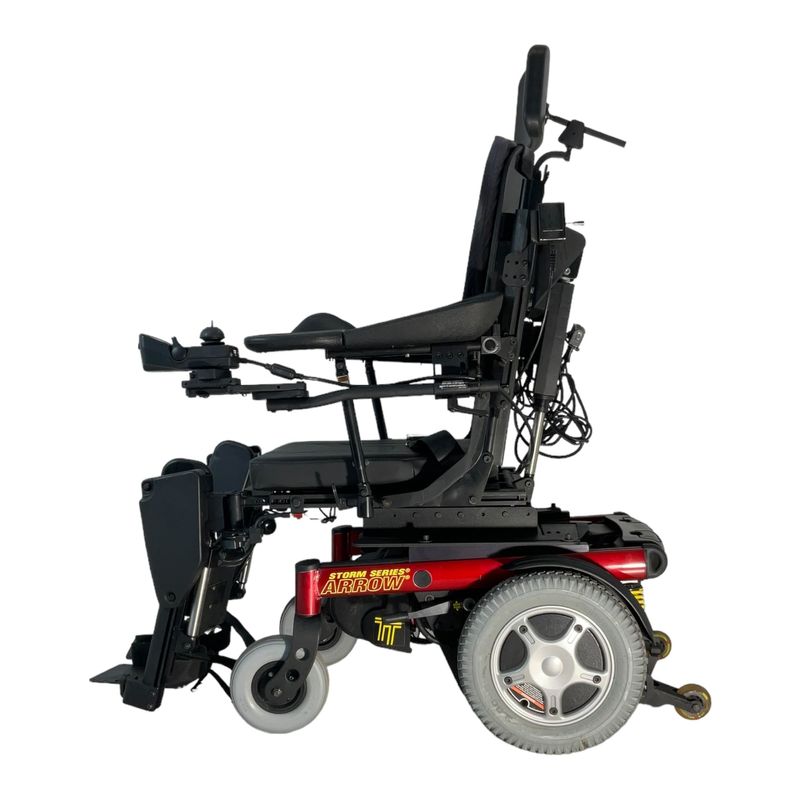 Invacare Storm Series Arrow Power Chair with Attendant Function Controls | 18 x 19 inch Seat | Recline, Power Legs mobility scooter hoist prices uk
