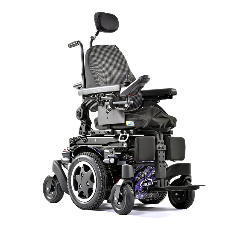 Sunrise Medical Mid-Wheel Drive Power Wheelchair QUICKIE Q300 M Mini Teens  second hand mobility scooters uk