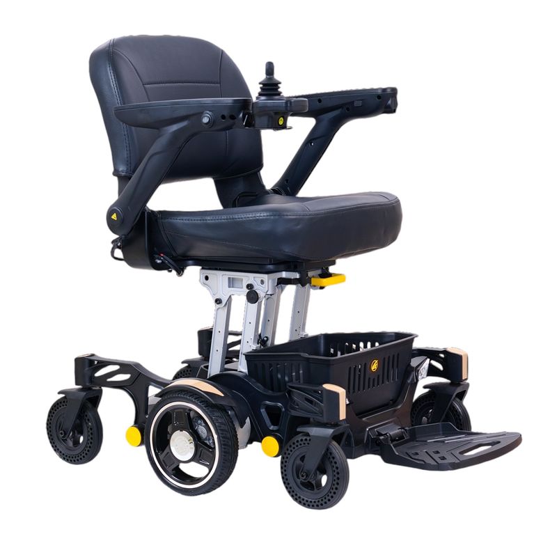 New Golden Buzzaround CarryOn Folding Power Chair | 18 x 17 inch Seat | Lightweight &amp; Easy Disassembly!  motability co uk scooters