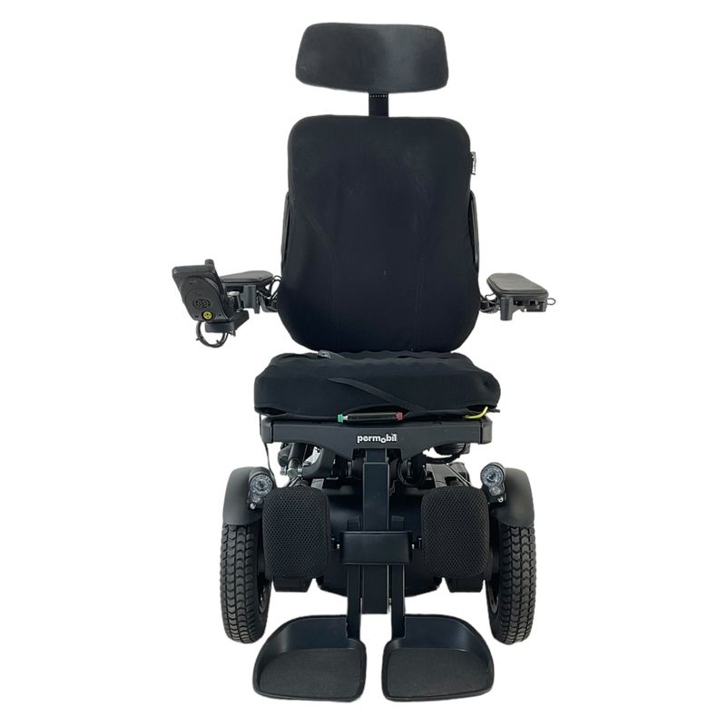 2021 Permobil F3 Power Chair with Seat Elevate | 18 x 18 inch Seat | Bag Hooks &amp; Lighting Kit mobility scooter hoist prices uk