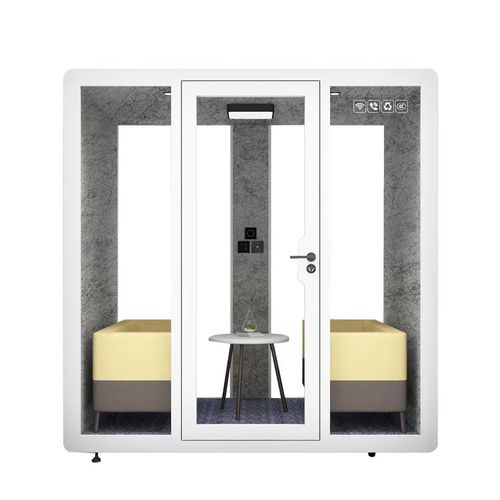 2023 Popular Soundproof Booths Offices Mobile Office Pod Movable Acoustic Soundproof Silent Office Meeting Pod