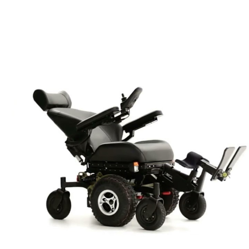 Sunrise Medical All-Terrain Mid-Wheel Drive Power Wheelchair Magic Mobility Frontier V6  foldable mobility scooters USA