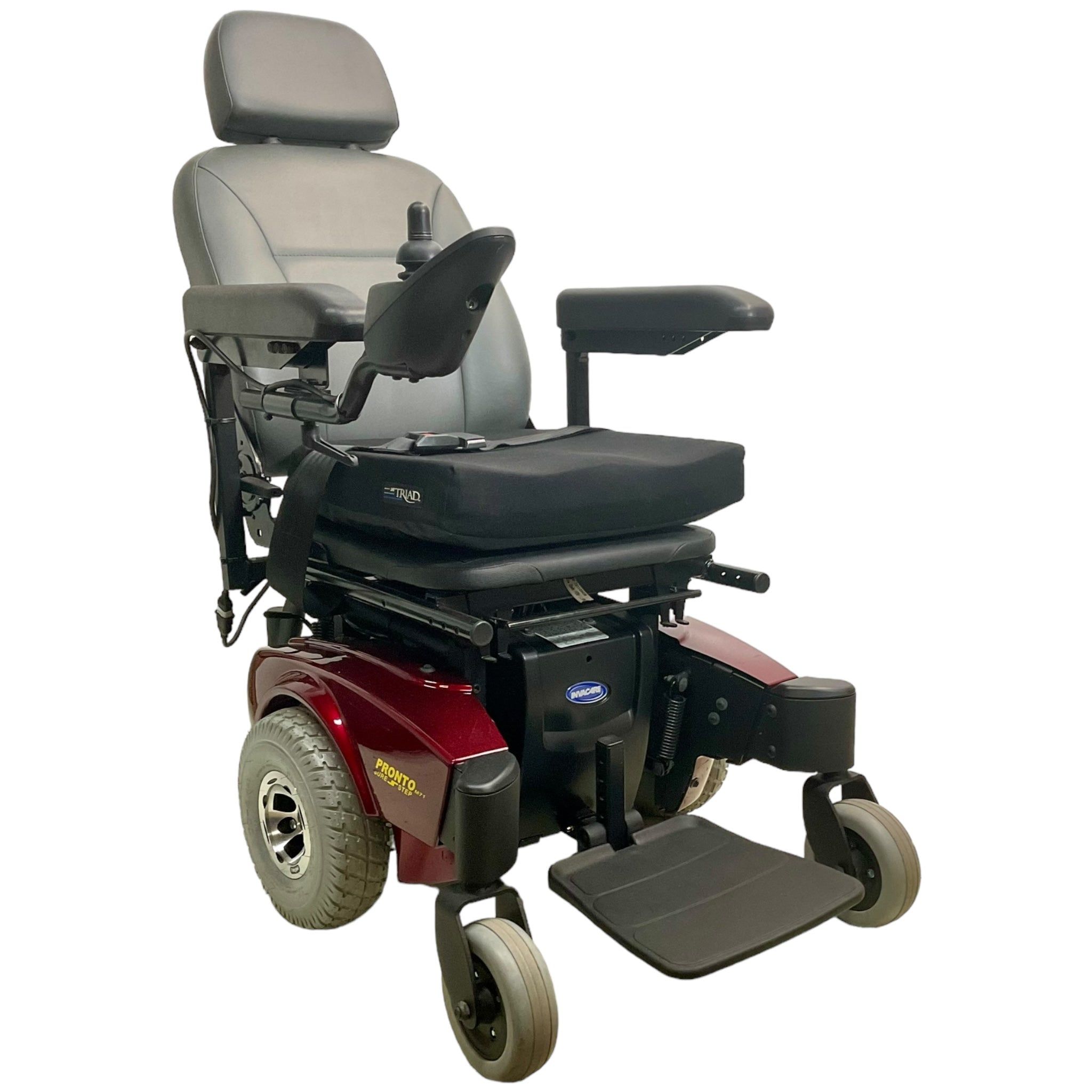 Invacare Pronto M71 Power Chair with SureStep | 16 x 16 inch Seat | Foldable Seat mobility scooter hoist prices uk