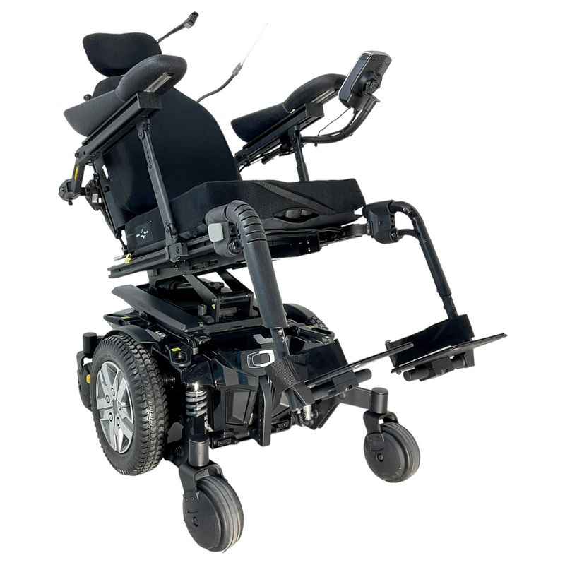 Pride Mobility Quantum Q6 Edge 2.0 Power Chair with Sip and Puff | 16 x 17 inch Seat | Tilt &amp; Recline | Attendant Control  travel mobility scooter USA