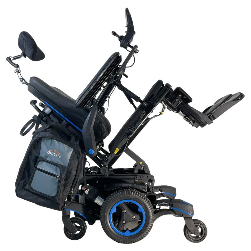 Sunrise Medical Quickie Q700 M Power Chair | 24 x 20 inch Seat | Tilt, Recline, Power Legs  4x4 mobility scooter all terrain USA