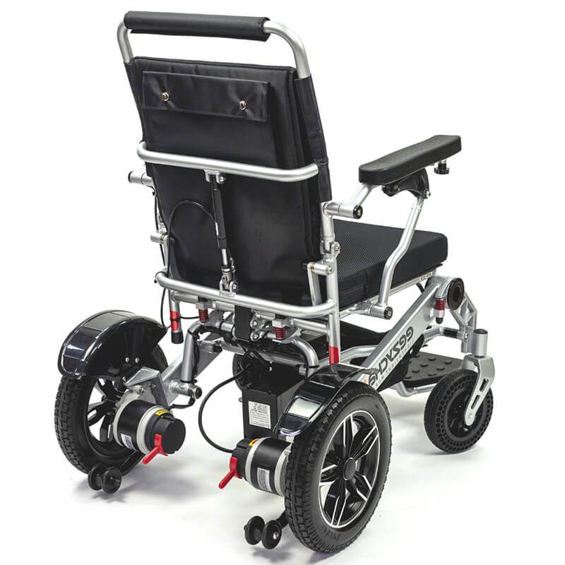 Eezychair Eezy PRO-R Foldable Power Wheelchair  green power mobility scooters uk