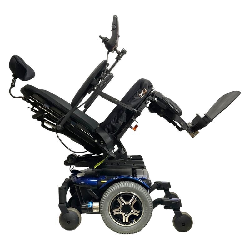Pride Mobility Quantum 600 Power Chair with Elevating Backrest | 18 x 19 inch Seat | Tilt, Recline, Power Legs  cost of mobility scooters USA