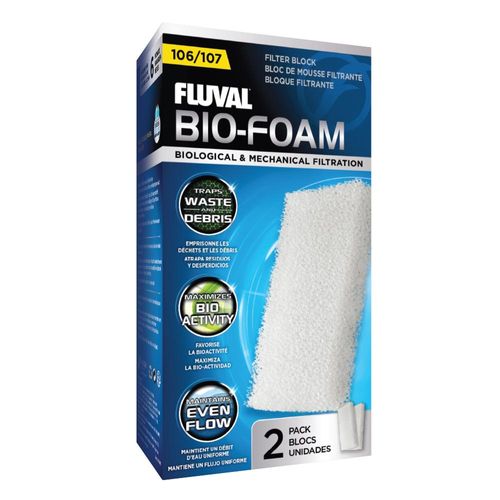 Blocs de mousse filtrante BioFoam paquet de 2 Série 106/107 Fluval