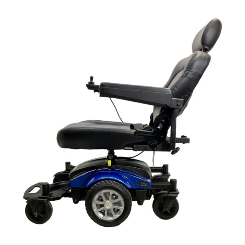 Golden Technologies Compass Sport Power Wheelchair | 22" x 20" Seat | Manual Seat Recline with Swivel folding mobility scooter for heavy  person USA