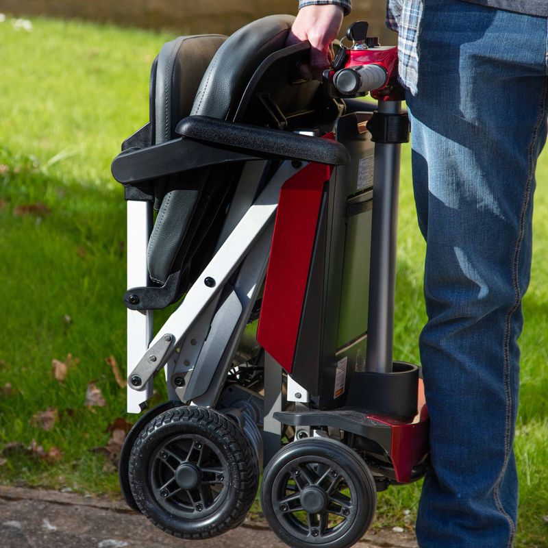 Foldable Mobility Scooters Australia Manual Fold Plus Ultra Lightweight 20kg Folding Scooter