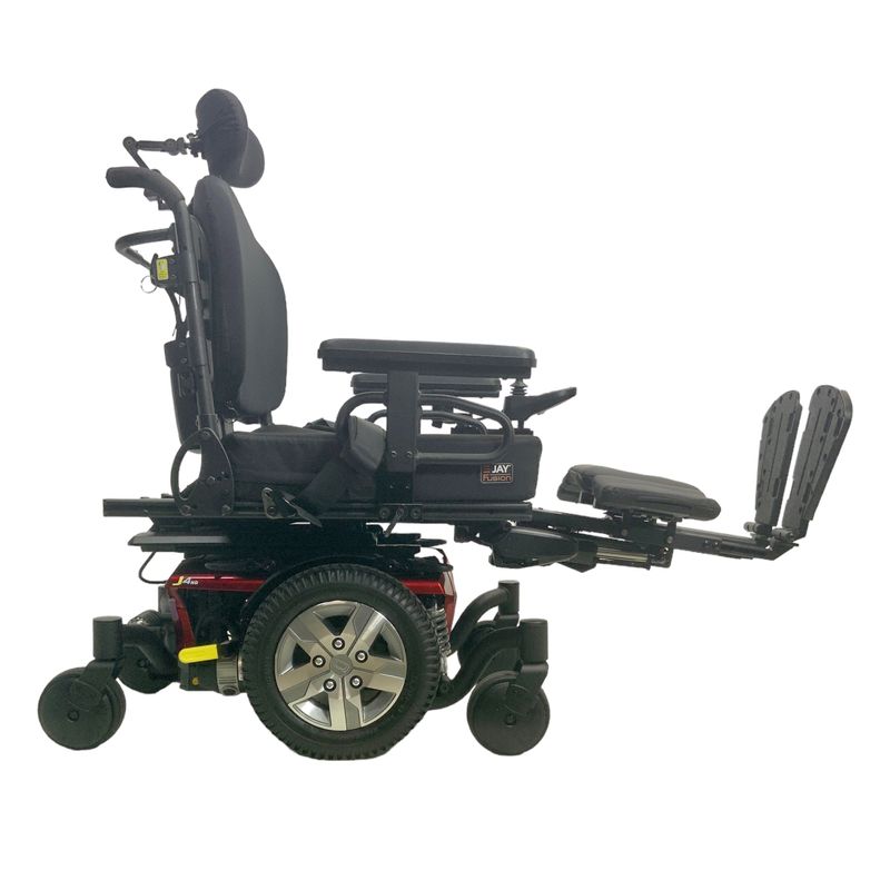 2022 Pride Mobility Quantum J4 HD Power Chair | 23 x 21 inch Seat | Tilt, Power Legs automatic folding mobility scooter USA