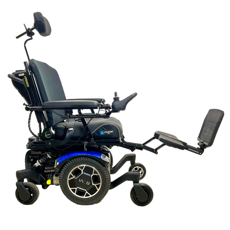 Like-New 2021 Rovi X3 Power Wheelchair | 19 x 17 inch Seat | Seat Elevate, Toggle Switch  travel mobility scooter USA