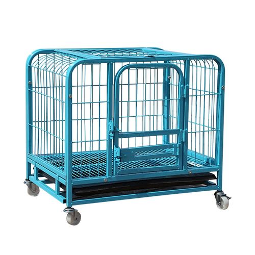 Best Seller Heavy Duty Dog Iron Cage Fine Workmanship Dog House with Cage