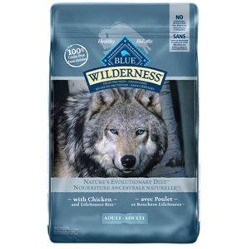 Blue Buffalo Wilderness nourriture pour chien - haute teneur en protéines et sans céréales au poulet