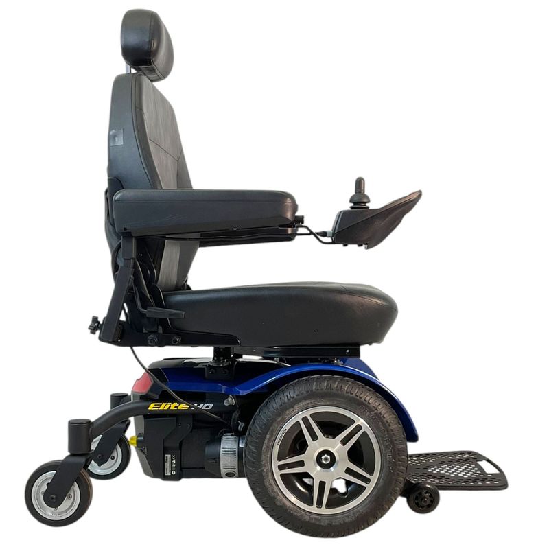 Pride Mobility Jazzy Elite HD Bariatric Power Chair | 22 x 20 inch Seat | Manual Seat Recline | 450 LBS Capacity  cost of mobility scooters USA