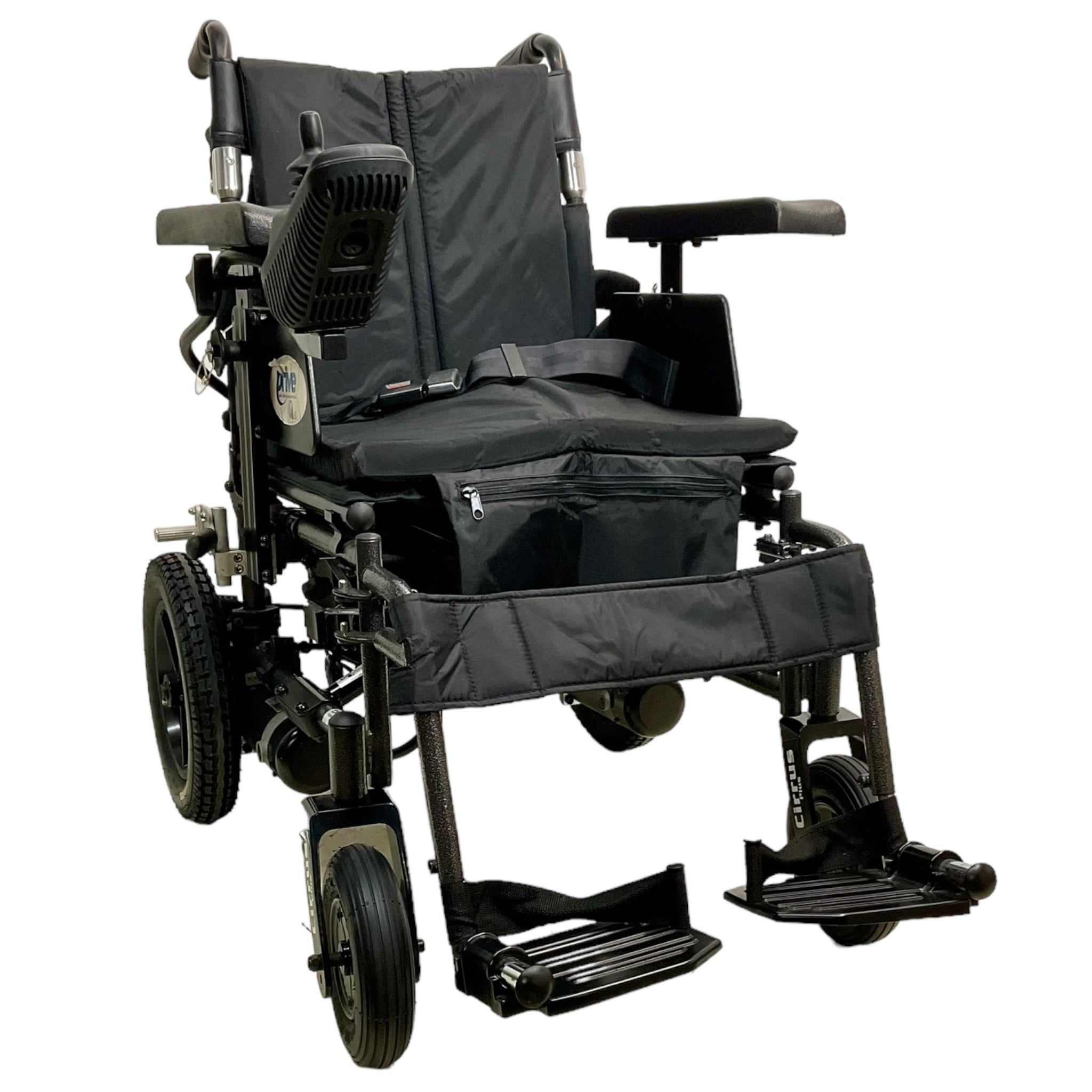 Drive Medical Cirrus Plus EC Folding Power Chair | 18 x 16 inch Seat | Swing-Away Leg Rests  4x4 mobility scooter all terrain USA