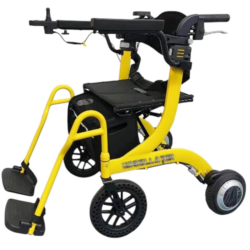 New Wheellator 3 In 1 Hybrid Power Wheelchair &amp; Power Rollator | Discover Your Mobility | Lightweight Folding Frame  cost of mobility scooters USA