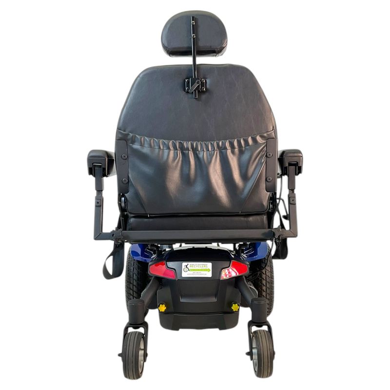 Pride Mobility Jazzy Elite HD Bariatric Power Chair | 22 x 20 inch Seat | Manual Seat Recline | 450 LBS Capacity  cost of mobility scooters USA