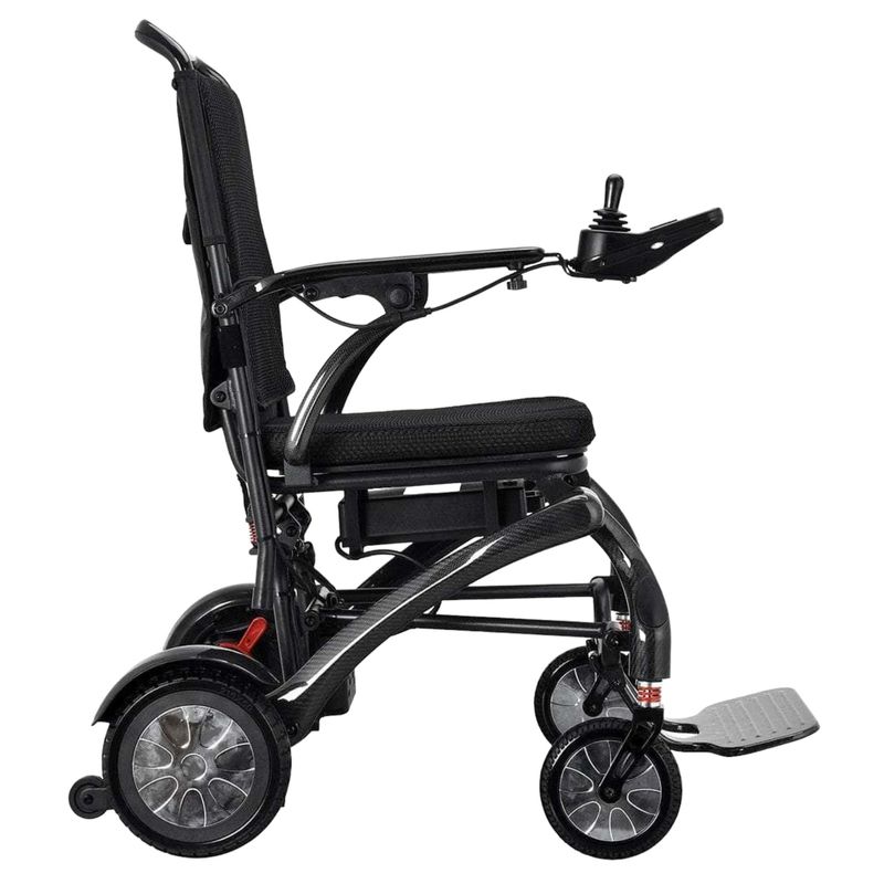Matrix Ultra Lightweight Folding Electric Wheelchair | 16 x 16 inch Seat | Carbon Fiber Frame  cost of mobility scooters USA
