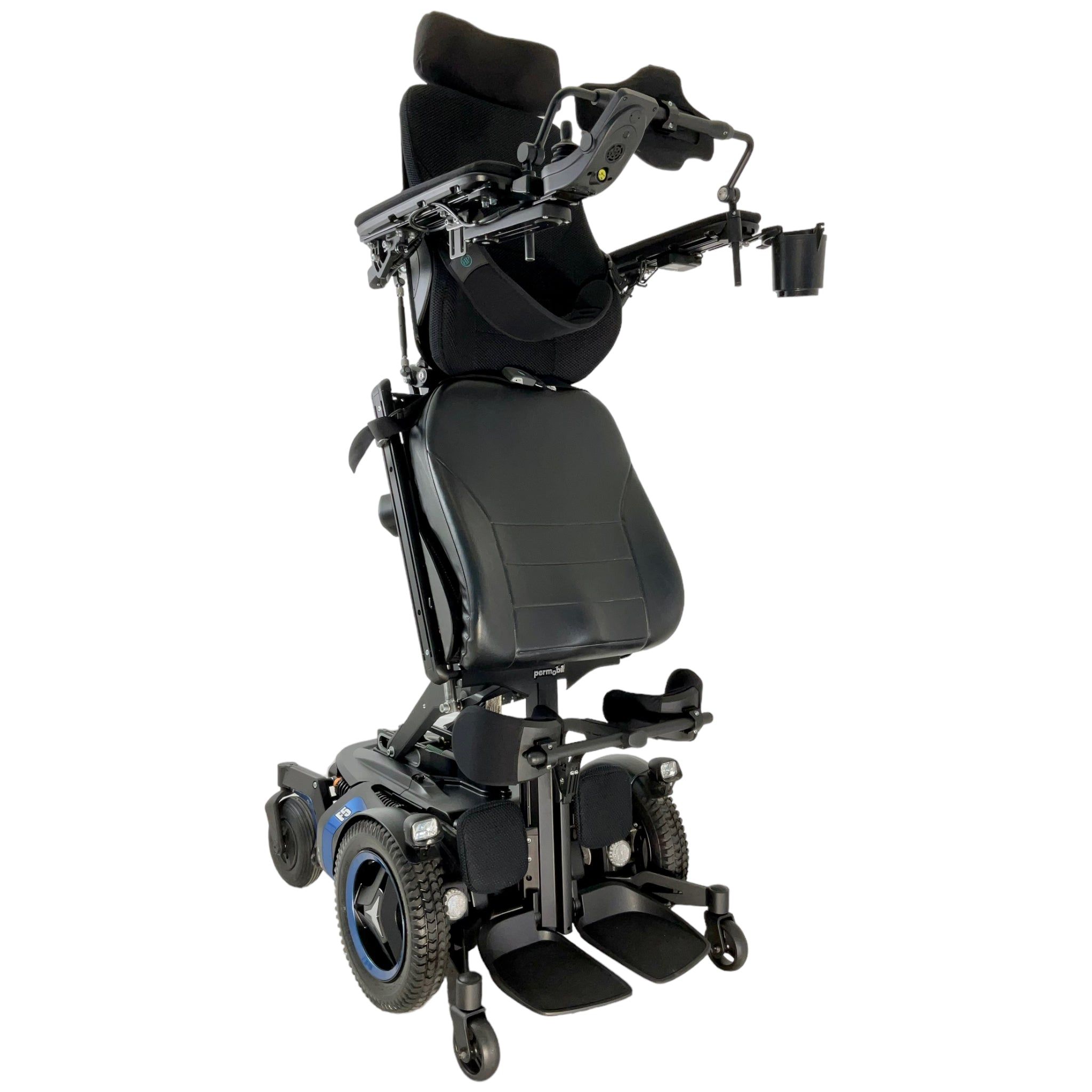 Permobil F5 Corpus VS Power Chair | 20 x 21 inch Seat | Vertical Standing Capabilities  travel mobility scooter USA