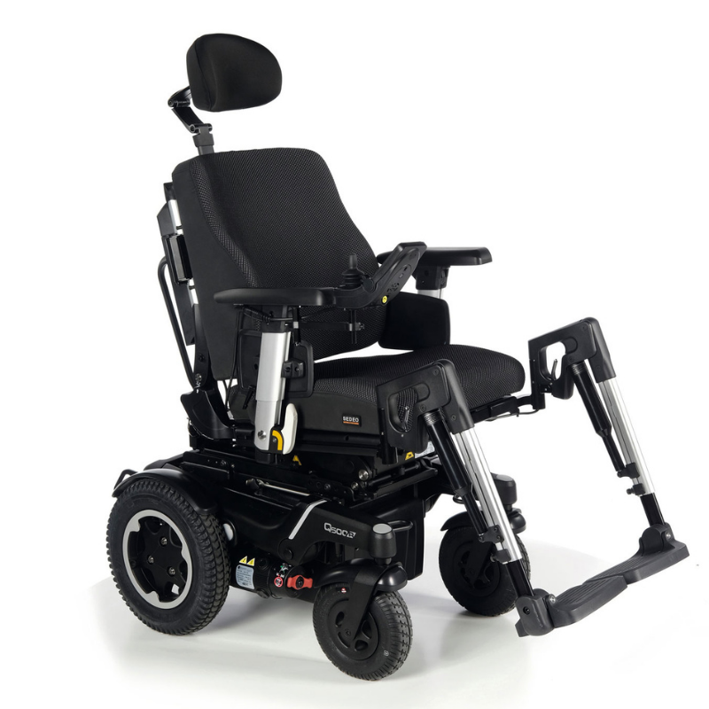 Sunrise Medical Rear-Wheel Drive Power Wheelchair QUICKIE Q500 R Sedeo Pro  second hand mobility scooters uk