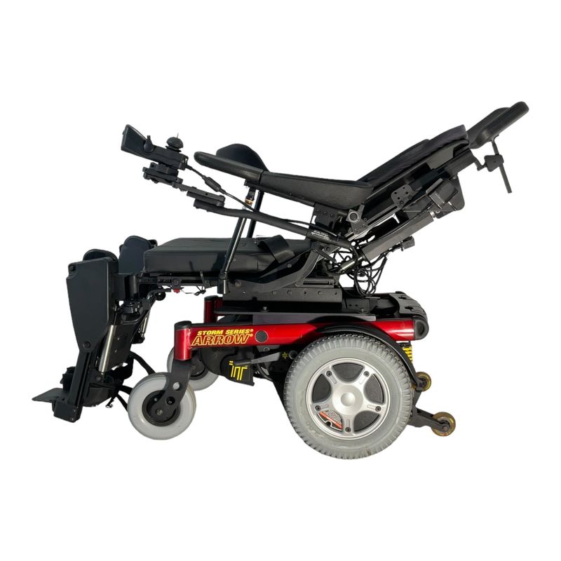 Invacare Storm Series Arrow Power Chair with Attendant Function Controls | 18 x 19 inch Seat | Recline, Power Legs mobility scooter hoist prices uk
