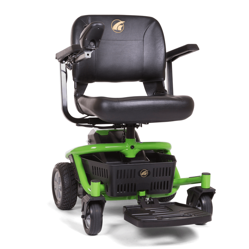 New Golden Technologies Literider Envy Portable Power Chair | 17 x 16 Seat lightweight mobility scooter USA