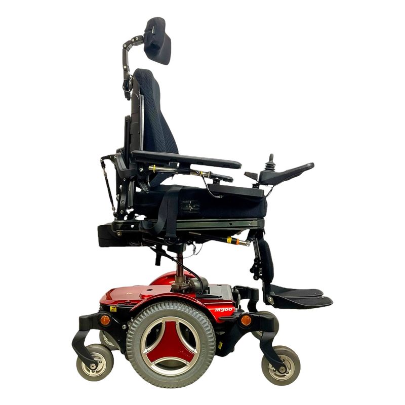 Permobil M300 Power Chair with Seat Elevate | 18 x 19 inch Seat | Contoured Backrest  cost of mobility scooters USA