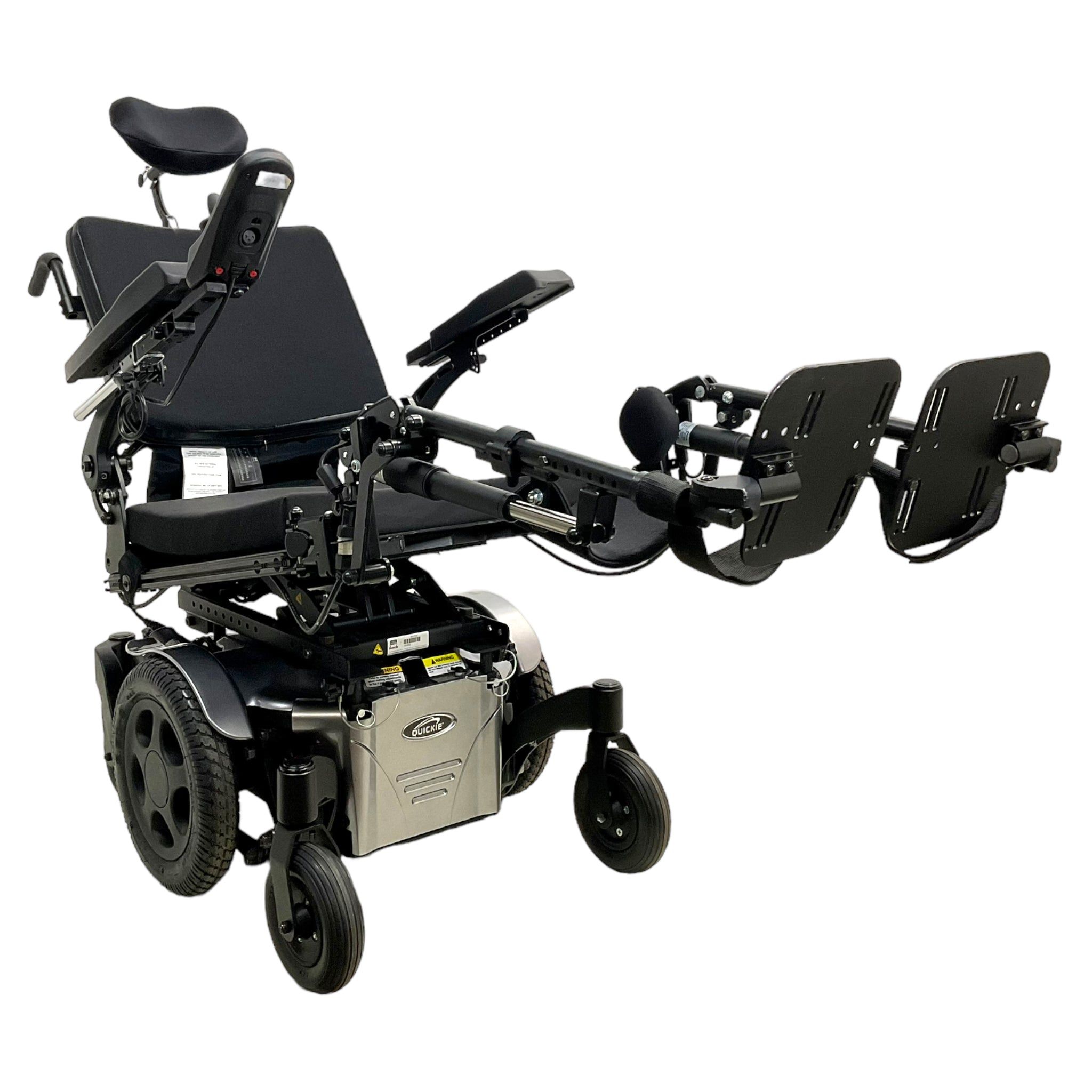 Mint Condition Sunrise Quickie Pulse 6 Power Chair | 20 x 20 inch Seat | Individually Elevating Power Leg Rests | Less than 1 Mile! automatic folding mobility scooter USA